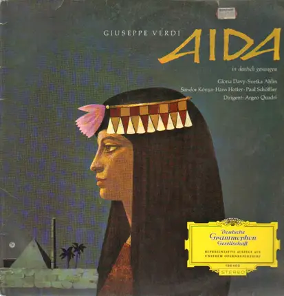 Verdi - Aida in Deutsch gesungen (Quadri)