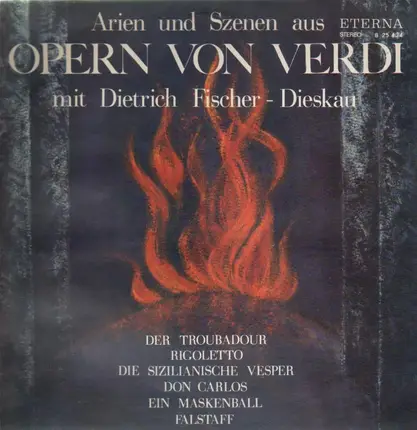 Verdi - Arien und Szenen mit Dietrich Fischer-Dieskau