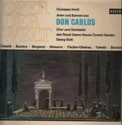 LP - Verdi - Arien und Szenen aus Don Carlos