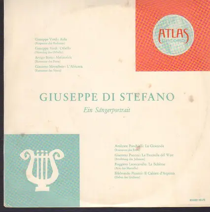 Verdi / Boito / Meyerbeer a.o. - Giuseppe Di Stefano - ein Sängreportrait