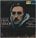 LP - Verdi - Don Carlos,, Fricke, Böhme, Hillebrecht, Töpper