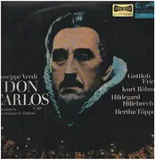 LP - Verdi - Don Carlos,, Fricke, Böhme, Hillebrecht, Töpper