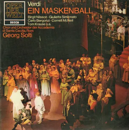 Verdi - Ein Maskenball,, Solti, Accademia di Santa Cecilia, Rom