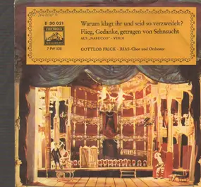 Giuseppe Verdi - Flieg, Gedanke, Getragen Von Sehnsucht / Warum Klagt Ihr Und Seid So Verzweifelt