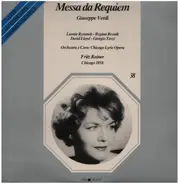 Verdi / Fritz Reiner, Chicago Lyric Opera - Messa de Requiem - Chicago 1958