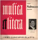 LP - Verdi / George SInger, Max Thurn, Musica Et Litera Hamburg - Nabucco (Querschnitt)