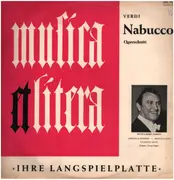 LP - Verdi / George SInger, Max Thurn, Musica Et Litera Hamburg - Nabucco (Querschnitt)