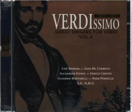 Verdi - Great Singers For Verdi Vol. 4