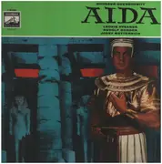 LP - Verdi/ Leonie Rysanek, Rudolf Schock, Josef Metternich a.o. - AIDA -  großer Querschnitt