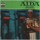 LP - Verdi/ Leonie Rysanek, Rudolf Schock, Josef Metternich a.o. - AIDA -  großer Querschnitt