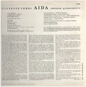 LP - Verdi/ Leonie Rysanek, Rudolf Schock, Josef Metternich a.o. - AIDA -  großer Querschnitt