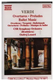 Giuseppe Verdi - Overtures / Preludes / Ballet Music