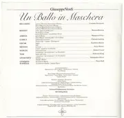 LP-Box - Verdi/ Pavarotti, Margaret Price, Sir Georg Solti a.o. - Un Ballo in Maschera - booklet with libretto
