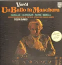 LP-Box - Verdi/C. Davis, Caballé, Carreras, Payne, Wixell - Un Ballo In Maschera - booklet with libretto