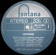 LP - Veres Lajos And His Gipsy-Orchestra - Puszta-Klänge