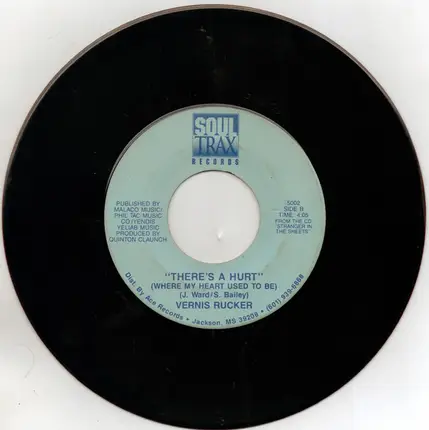 Vernis Rucker - Dead to Right / There's A Hurt