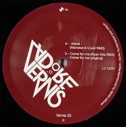 Vernis - COME FOR ME EP