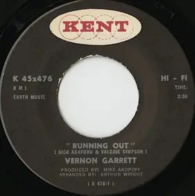 Vernon Garrett - Running Out / Slow And Easy