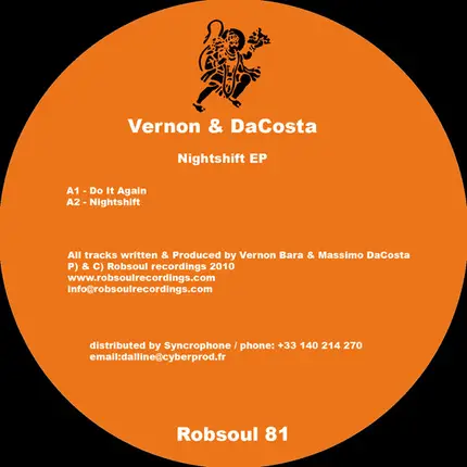 Vernon & Dacosta - Nightshift Ep