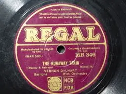 Vernon Dalhart - The Runaway Train / Get Away, Old Man, Get Away