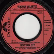 7inch Vinyl Single - Veronica Unlimited - New York City