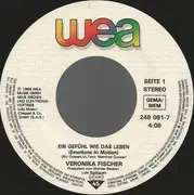 7inch Vinyl Single - Veronika Fischer - Ein Gefühl Wie Das Leben