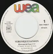 7inch Vinyl Single - Véronique Sanson - Rien Que De L'eau