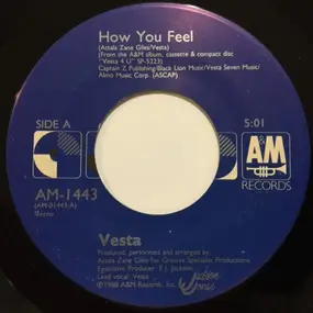Vesta Williams - How You Feel / Once Bitten Twice Shy