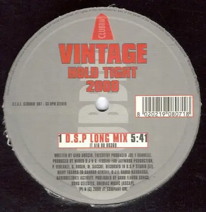 Vintage - Hold Tight 2000