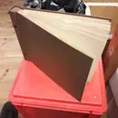 Vinyl Storage - Vintage Schallplattenalbum - in braun für 12 10' Platten