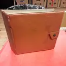 Vinyl Storage - Vintage Schallplattenalbum - in braun, für 20 Singles