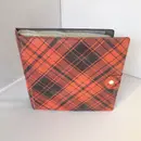 Vinyl Storage - Vintage Schallplattenalbum - in rot-schwarzem Karomuster mit Druckknopf-Verschluss, für 20 Singles