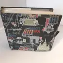 Vinyl Storage - Vintage Schallplattenalbum - in schwarz, im Paris-Design, für 20 Singles