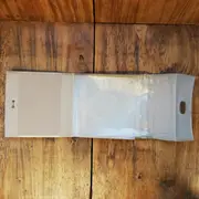 Vinyl Storage - Vintage Schallplattenalbum - mit Holzoptik, für 26 Singles