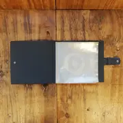 Vinyl Storage - Vintage Schallplattenalbum - mit rot-weißem Karodesign, für 16 Singles