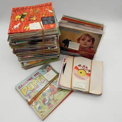 Vinyl Wholesale - Kinderplatten & Fairytales - Kids 7" singles (mix of Italian, English or American, German, French)