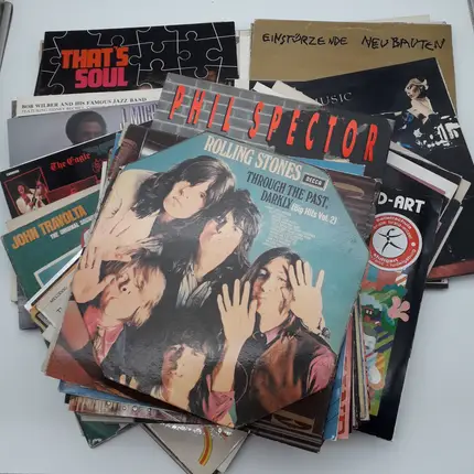 Vinyl Wholesale - Box of Album Covers
