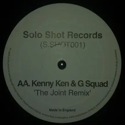 Vinyl Syndicate / Kenny Ken & G Squad - Temptation (Remix) / The Joint (Remix)