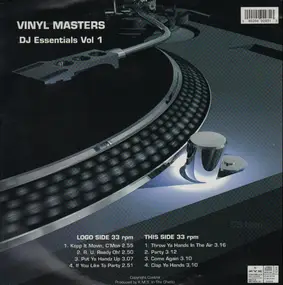 Vinyl Masters - DJ Essentials Vol 1