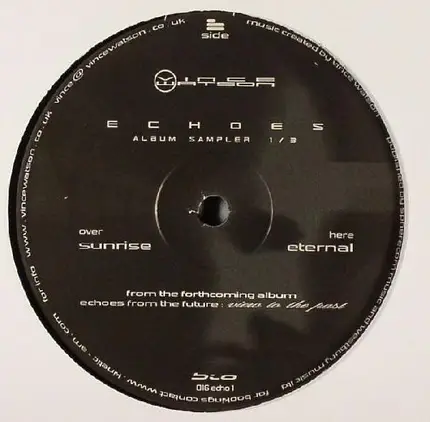 Vince Watson - Echoes Album Sampler 1 / 3