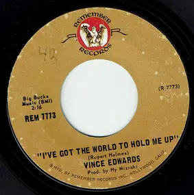 Vince Edwards - I've Got The World To Hold Me Up / Jessica