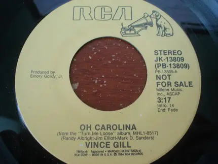 Vince Gill - Oh Carolina