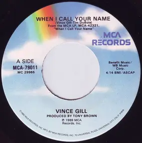 Vince Gill - When I Call Your Name