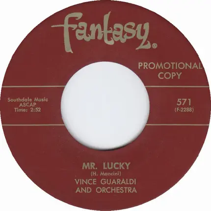 Vince Guaraldi Trio - Treat Street / Mr. Lucky