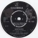 7inch Vinyl Single - Vince Hill - Heartaches