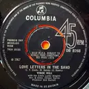 7inch Vinyl Single - Vince Hill - Love Letters In The Sand - Push-out Centre
