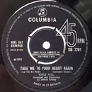 7inch Vinyl Single - Vince Hill - Take Me To Your Heart Again