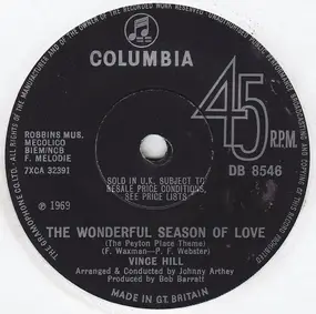 vince hill - The Wonderful Season Of Love (The Peyton Place Theme)