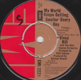 vince hill - My World Keeps Getting Smaller Every Day