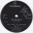 7inch Vinyl Single - Vince Hill - You Forgot To Remember